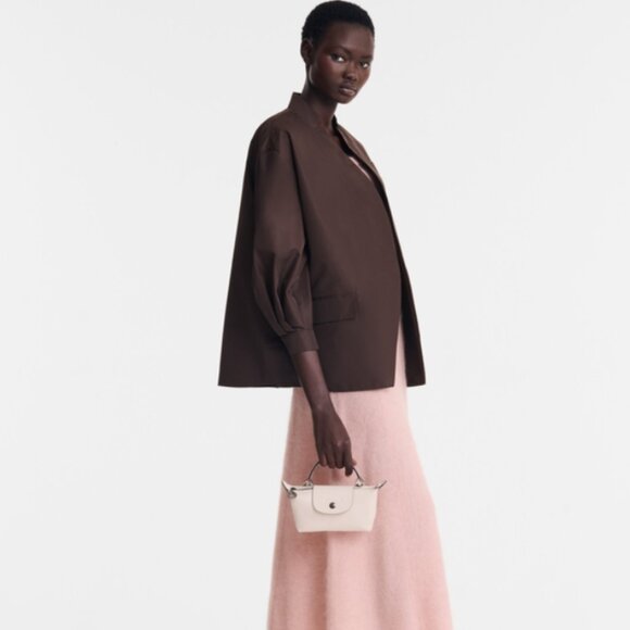 NEW Longchamp LE PLIAGE XTRA XS POUCH IN WHITE - Picture 1 of 10